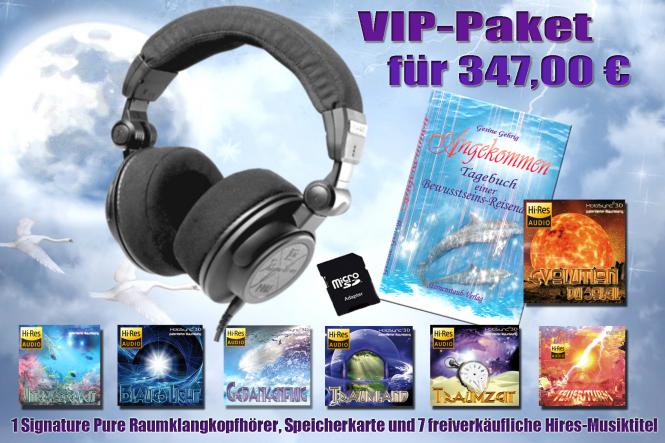 Offer 1-1 HoloVisions player + 1 HSR-3D surround sound headphones incl. 2 music tracks in high-definition sound quality 